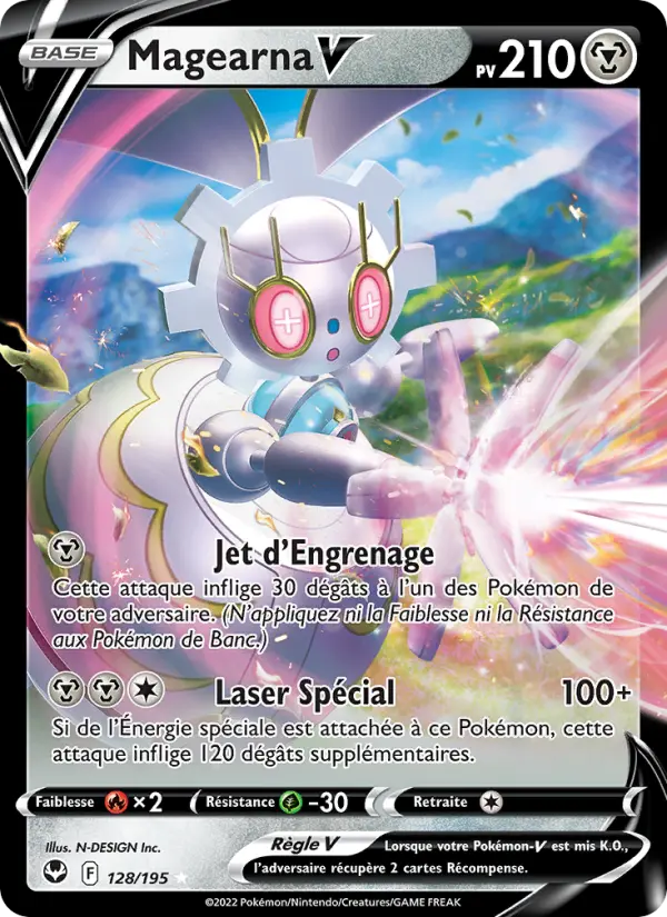 Magearna V — carte 128 de l’extension Tempête Argentée