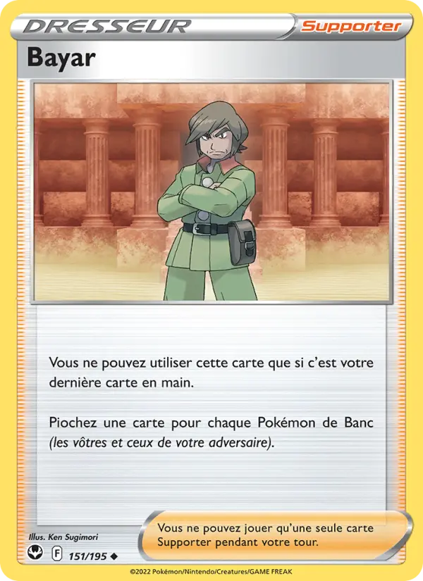 Bayar — carte 151 de l’extension Tempête Argentée