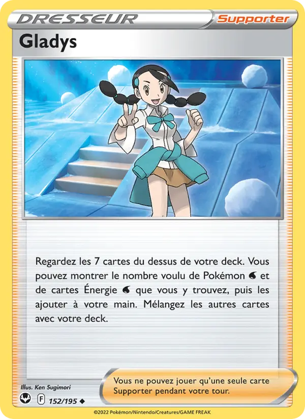 Gladys — carte 152 de l’extension Tempête Argentée