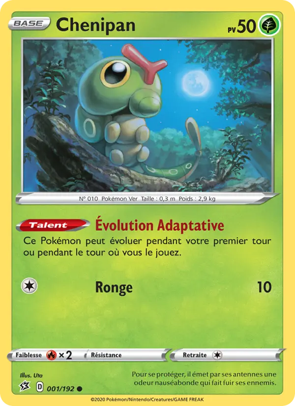 Chenipan — carte 1 de l’extension Clash des Rebelles