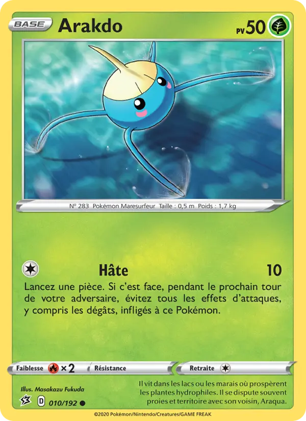 Arakdo — carte 10 de l’extension Clash des Rebelles
