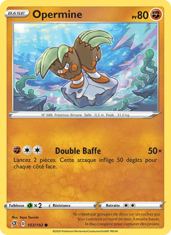 Opermine — carte 103 de l’extension Clash des Rebelles