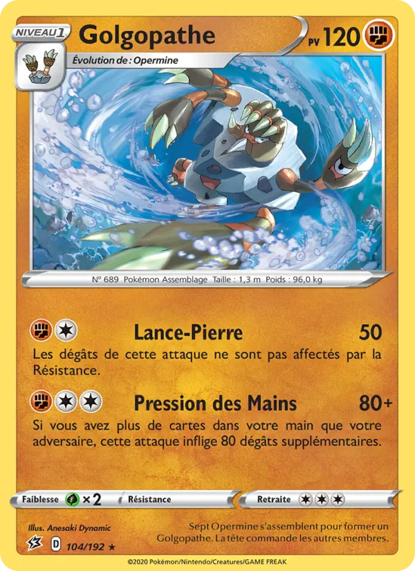 Golgopathe — carte 104 de l’extension Clash des Rebelles
