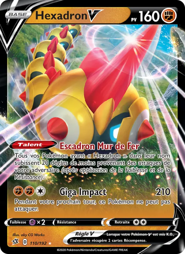 Hexadron V — carte 110 de l’extension Clash des Rebelles