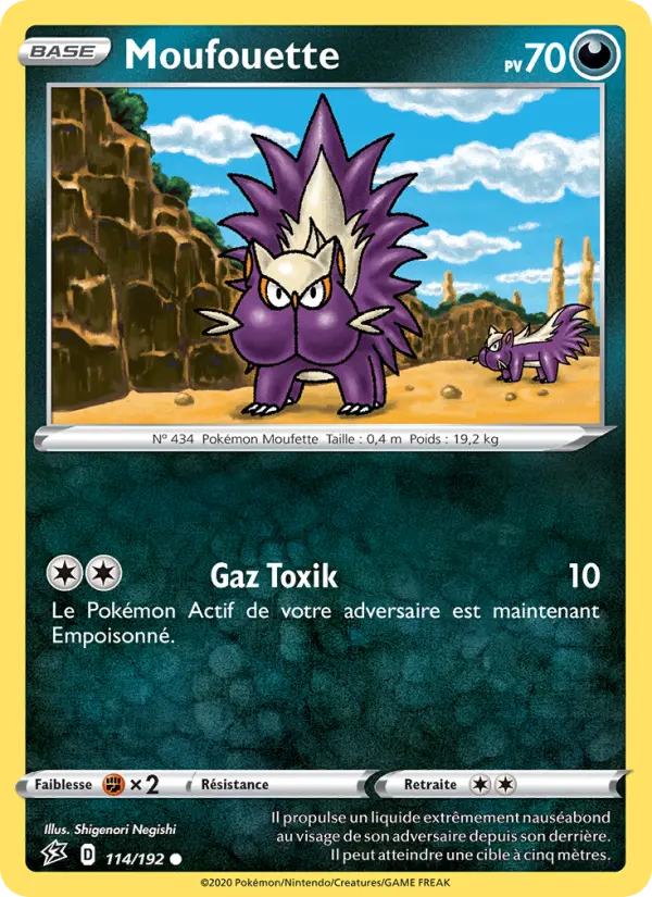 Moufouette — carte 114 de l’extension Clash des Rebelles