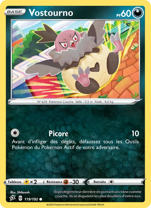 Vostourno — carte 119 de l’extension Clash des Rebelles