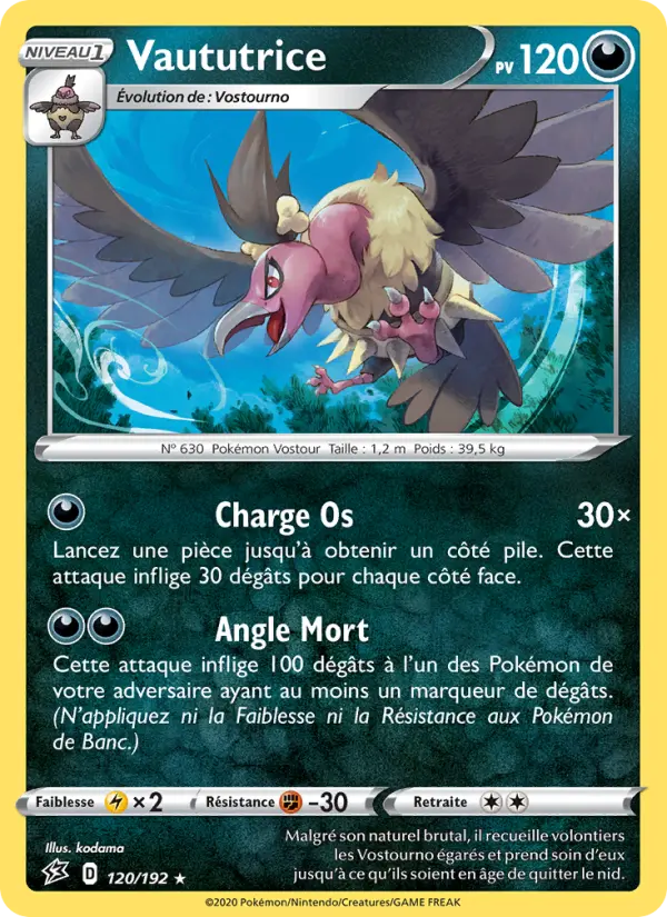 Vaututrice — carte 120 de l’extension Clash des Rebelles