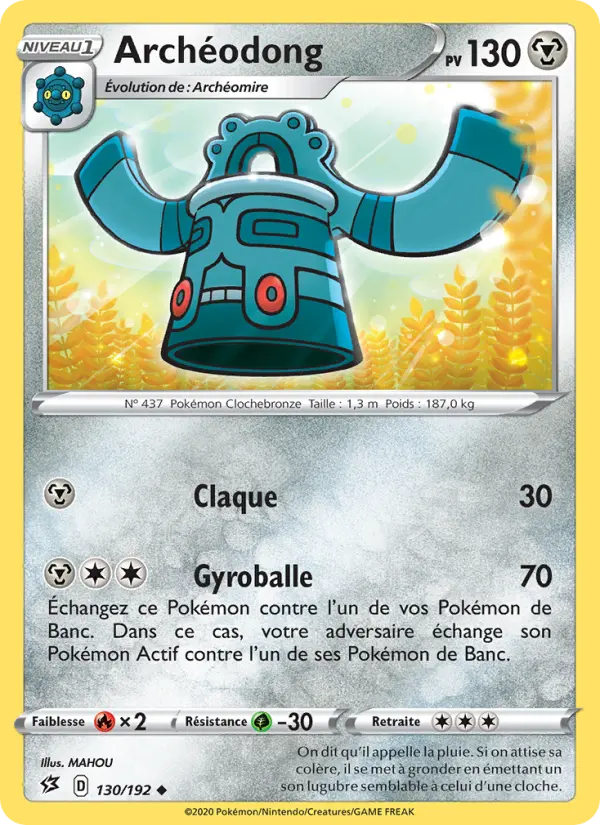Archéodong — carte 130 de l’extension Clash des Rebelles