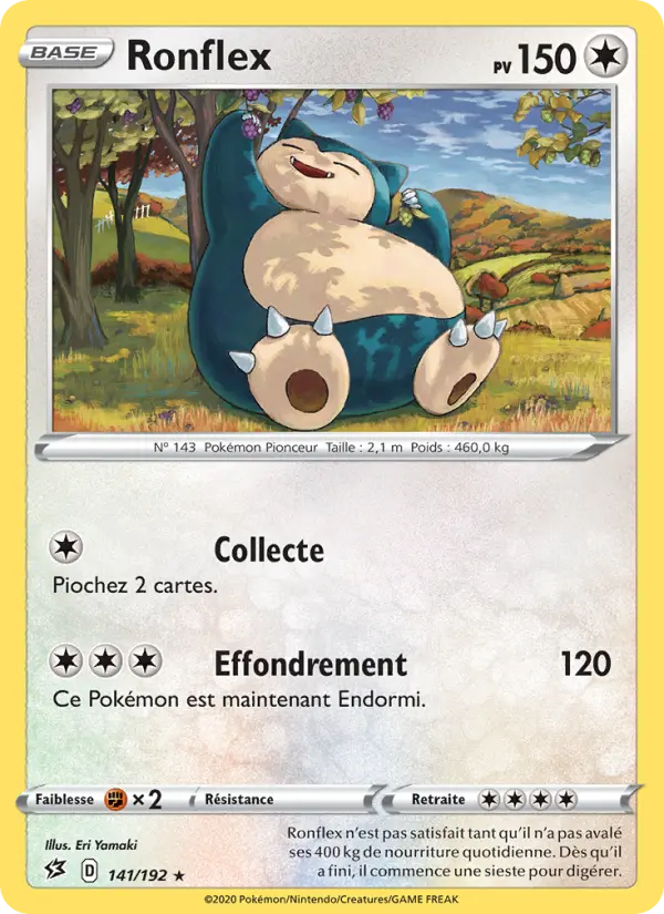 Ronflex — carte 141 de l’extension Clash des Rebelles