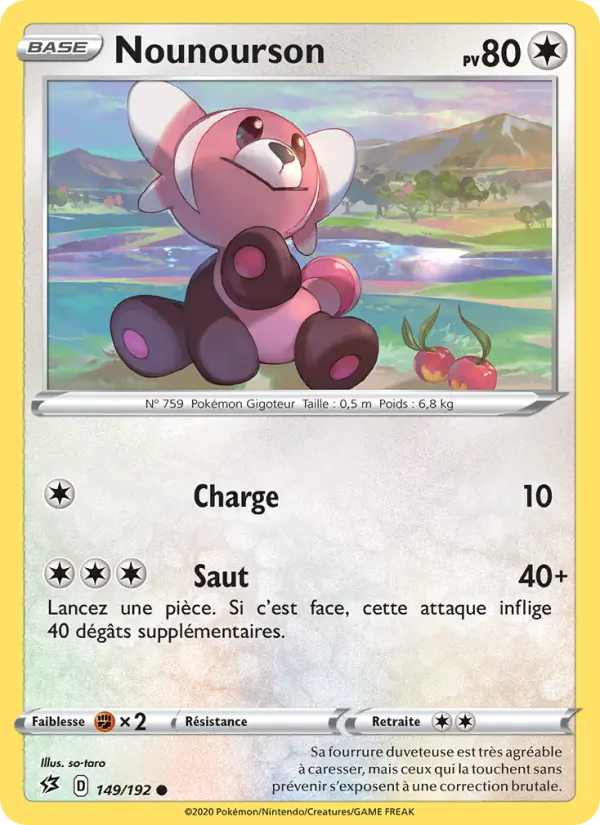 Nounourson — carte 149 de l’extension Clash des Rebelles