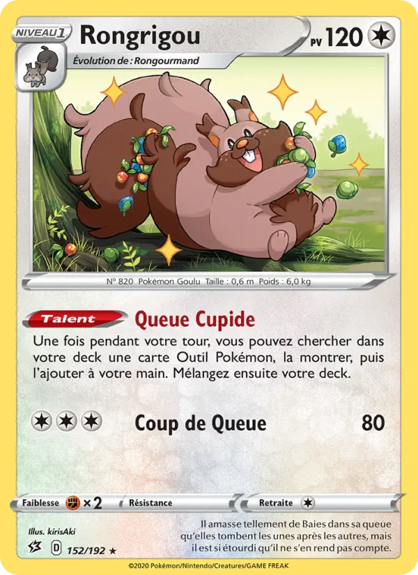 Rongrigou — carte 152 de l’extension Clash des Rebelles