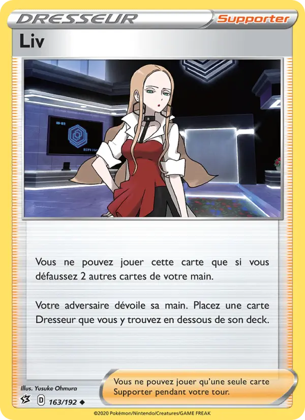 Liv — carte 163 de l’extension Clash des Rebelles