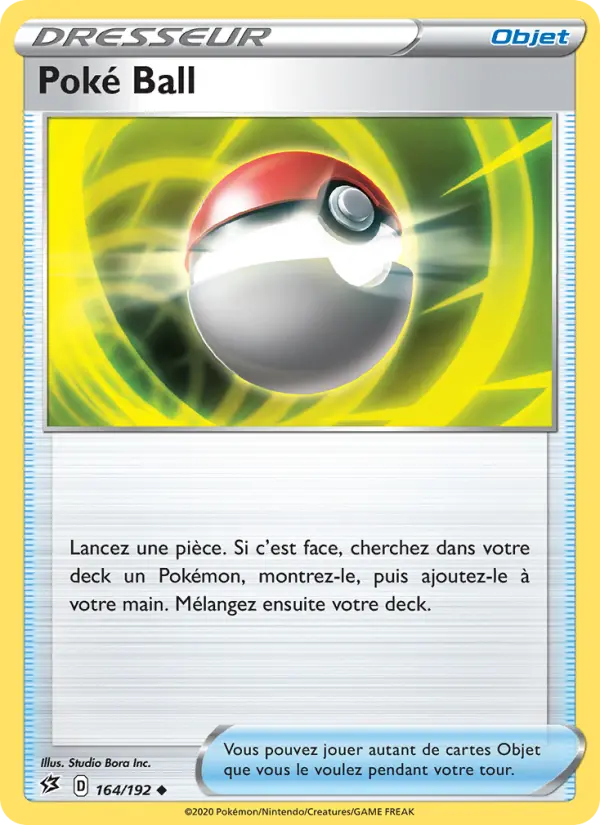 Poké Ball — carte 164 de l’extension Clash des Rebelles