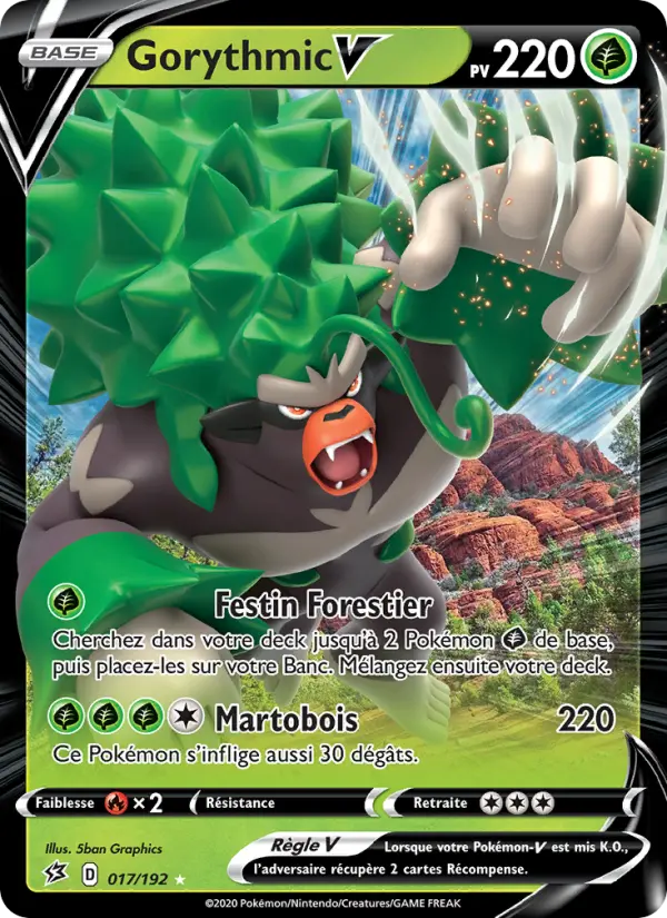 Gorythmic V — carte 17 de l’extension Clash des Rebelles