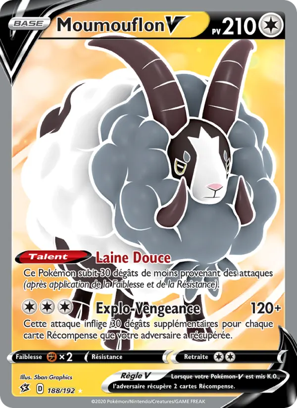 Moumouflon V — carte 188 de l’extension Clash des Rebelles