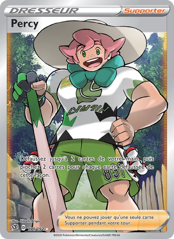 Percy — carte 190 de l’extension Clash des Rebelles