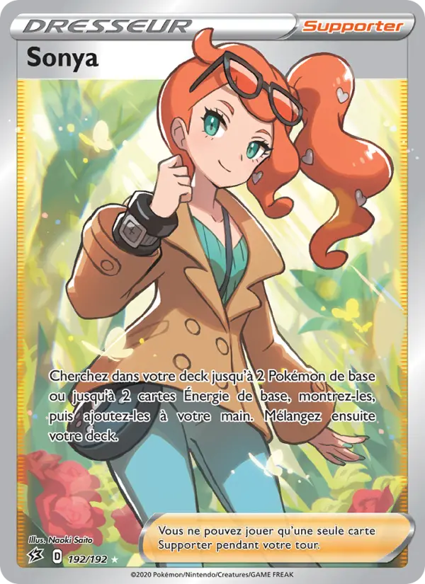 Sonya — carte 192 de l’extension Clash des Rebelles