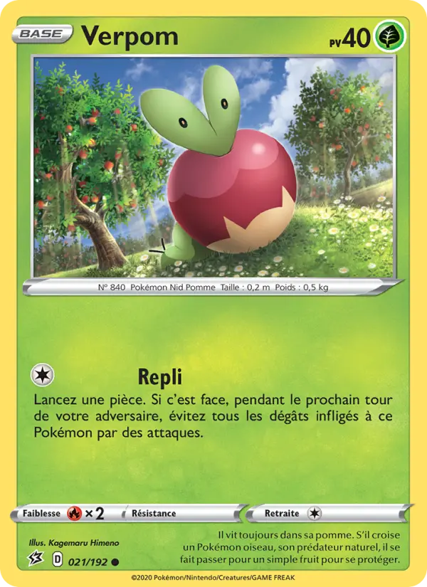 Verpom — carte 21 de l’extension Clash des Rebelles