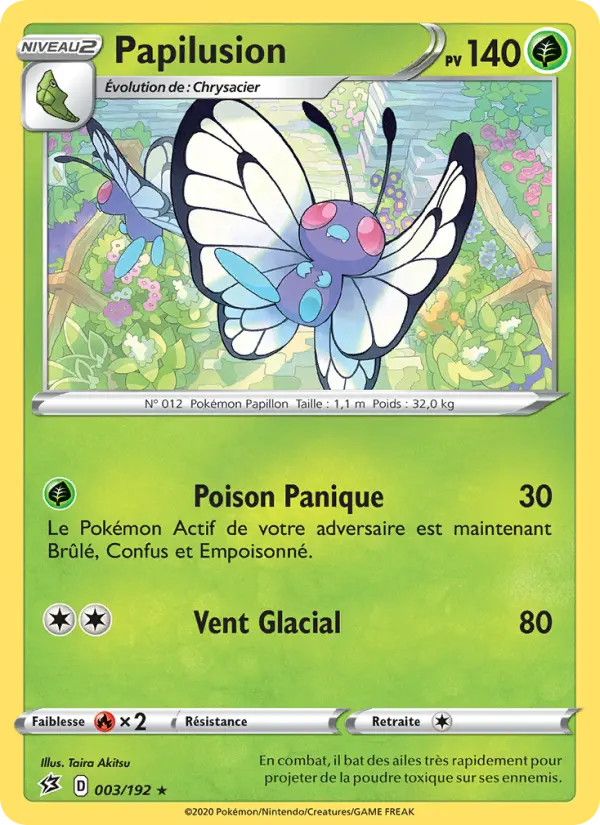 Papilusion — carte 3 de l’extension Clash des Rebelles
