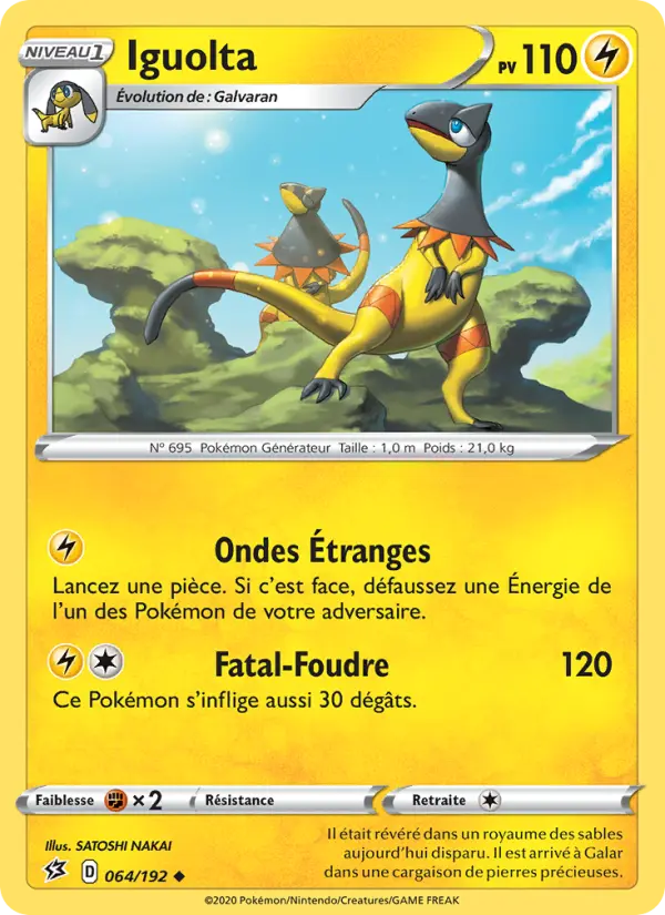 Iguolta — carte 64 de l’extension Clash des Rebelles