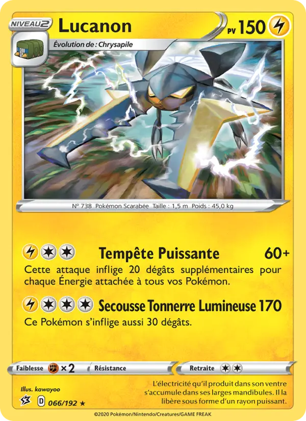 Lucanon — carte 66 de l’extension Clash des Rebelles