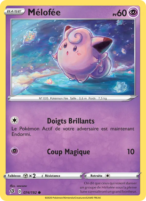 Mélofée — carte 74 de l’extension Clash des Rebelles