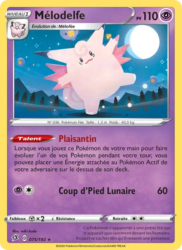 Mélodelfe — carte 75 de l’extension Clash des Rebelles