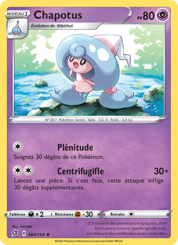 Chapotus — carte 84 de l’extension Clash des Rebelles