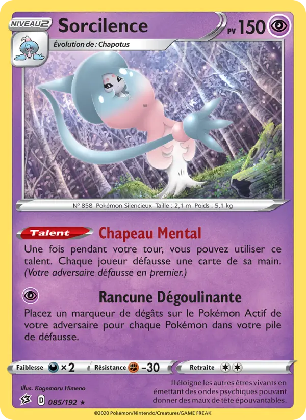 Sorcilence — carte 85 de l’extension Clash des Rebelles