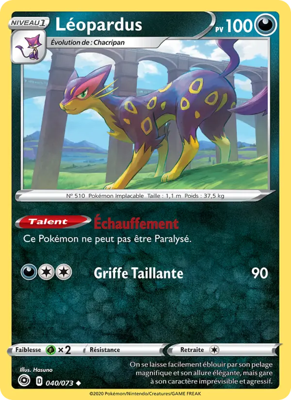 Léopardus — carte 40 de l’extension La Voie du Maître