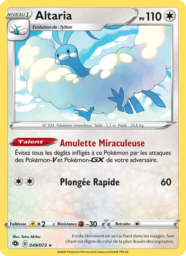 Altaria — carte 49 de l’extension La Voie du Maître