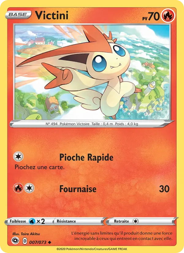 Victini — carte 7 de l’extension La Voie du Maître