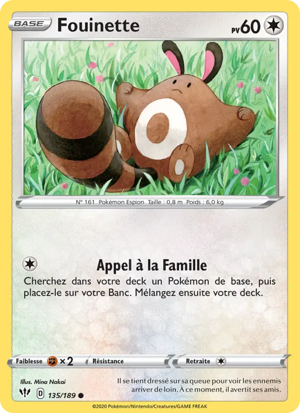 Fouinette — carte 135 de l’extension Ténèbres Embrasées