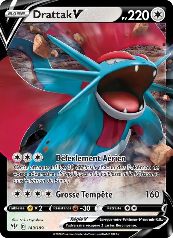 Drattak V — carte 143 de l’extension Ténèbres Embrasées