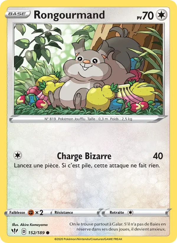 Rongourmand — carte 152 de l’extension Ténèbres Embrasées