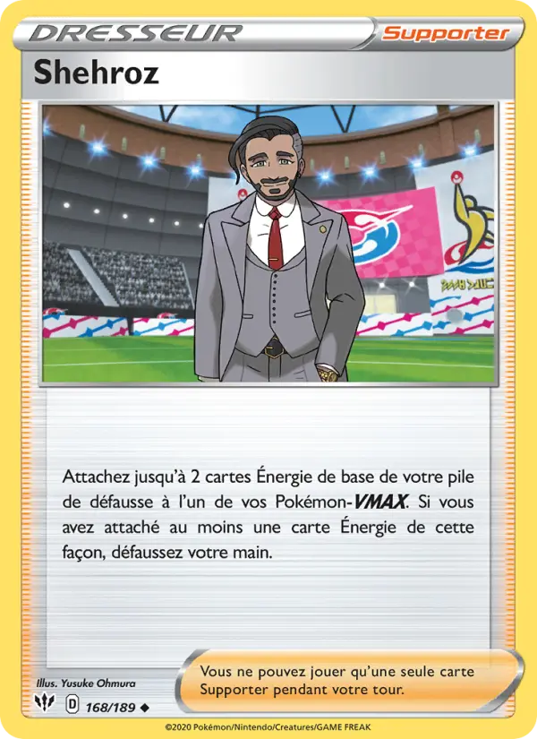 Shehroz — carte 168 de l’extension Ténèbres Embrasées
