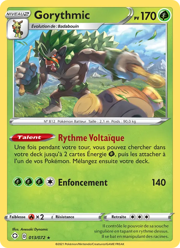 Gorythmic — carte 13 de l’extension Destinées Radieuses