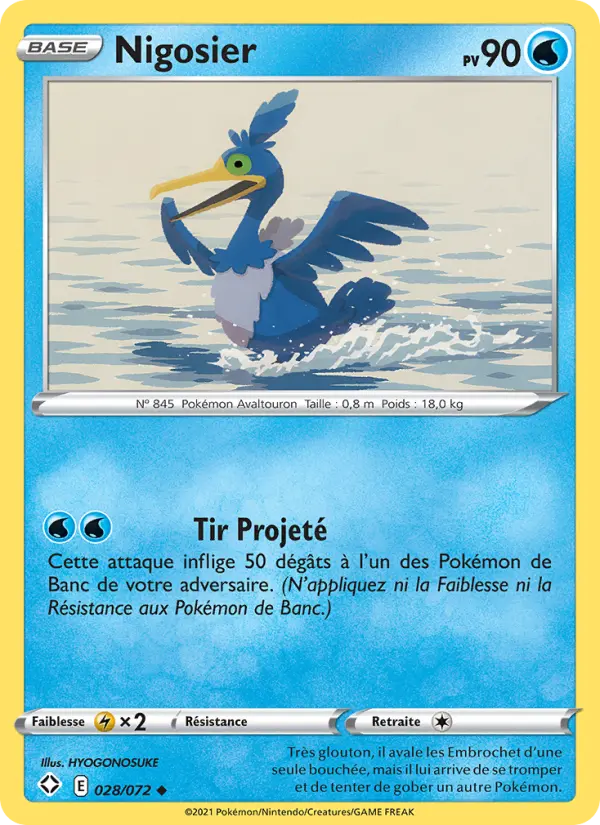 Nigosier — carte 28 de l’extension Destinées Radieuses