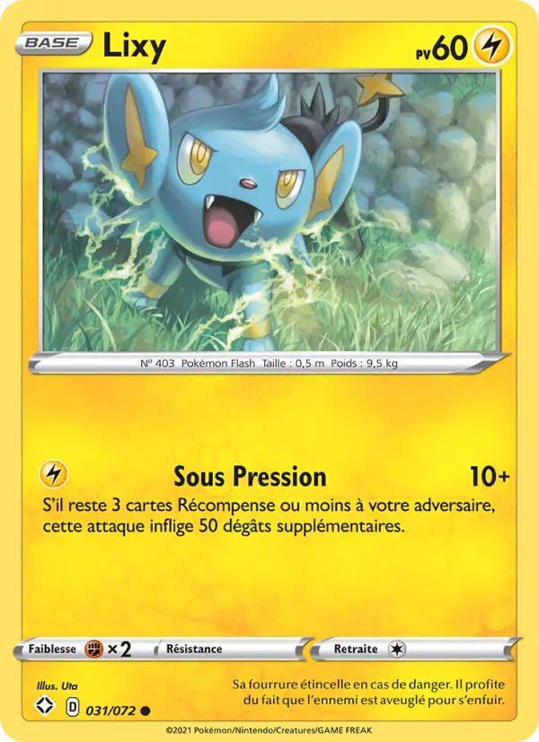 Lixy — carte 31 de l’extension Destinées Radieuses