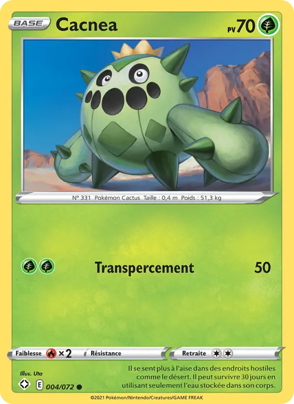 Cacnea — carte 4 de l’extension Destinées Radieuses