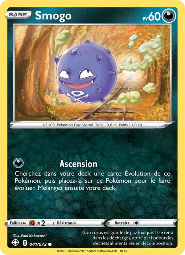 Smogo — carte 41 de l’extension Destinées Radieuses