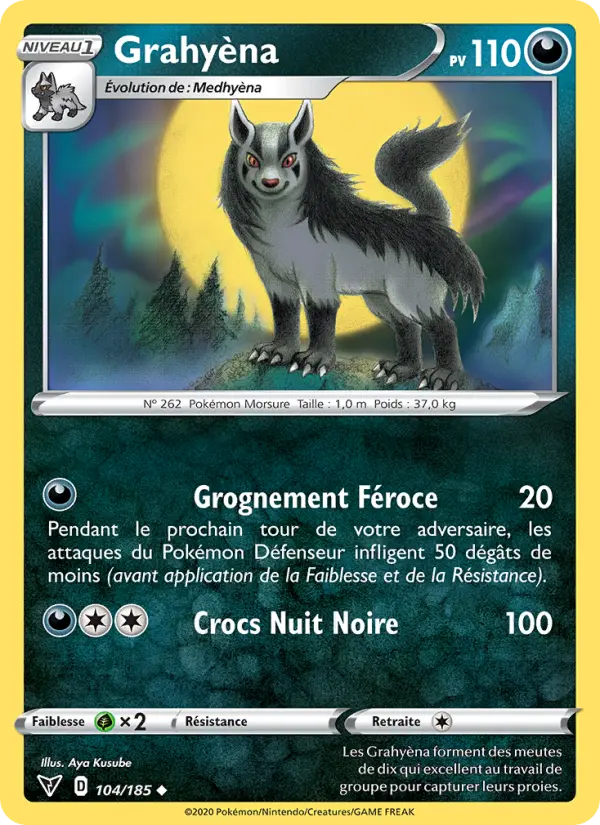 Grahyèna — carte 104 de l’extension Voltage Éclatant