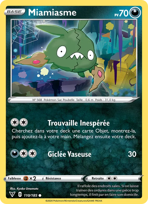 Miamiasme — carte 110 de l’extension Voltage Éclatant