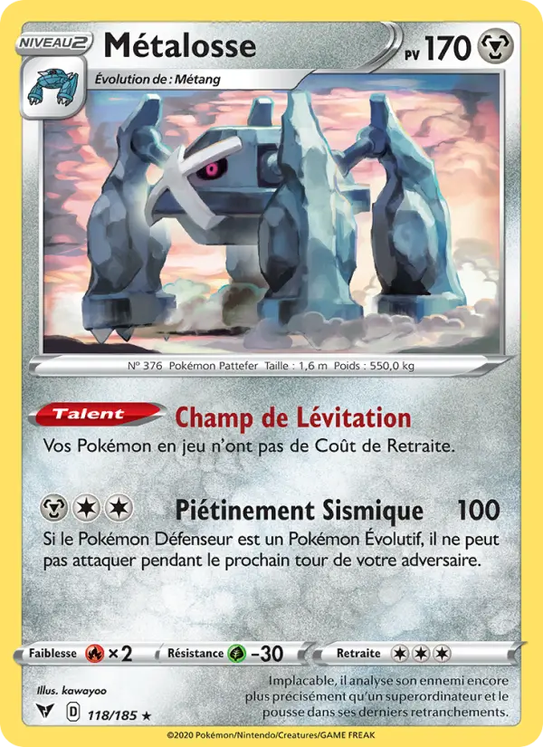 Métalosse — carte 118 de l’extension Voltage Éclatant