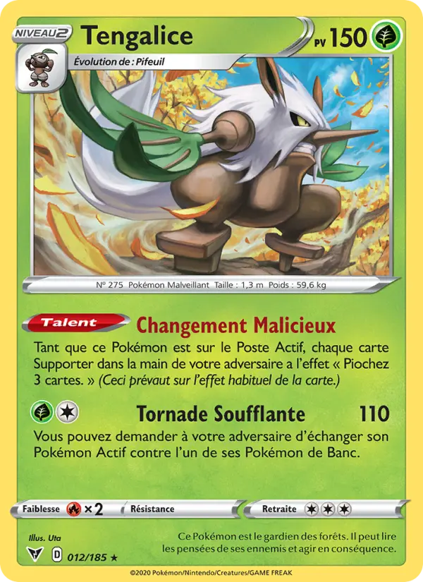 Tengalice — carte 12 de l’extension Voltage Éclatant