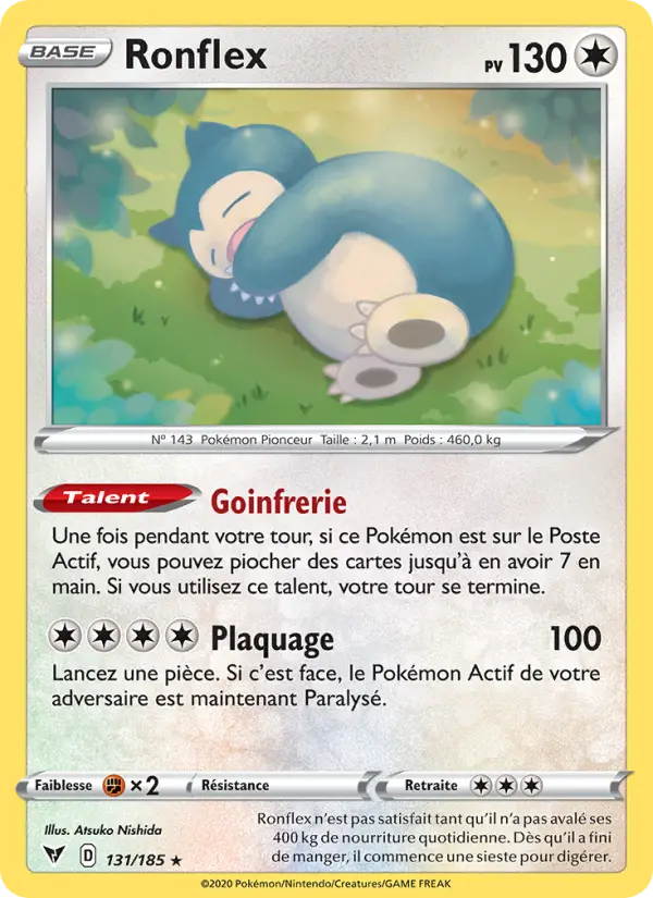 Ronflex — carte 131 de l’extension Voltage Éclatant