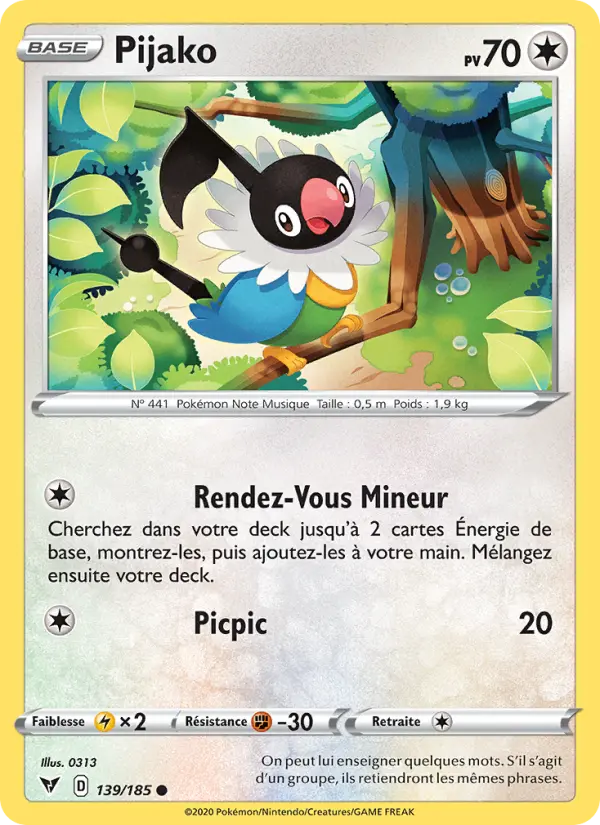 Pijako — carte 139 de l’extension Voltage Éclatant