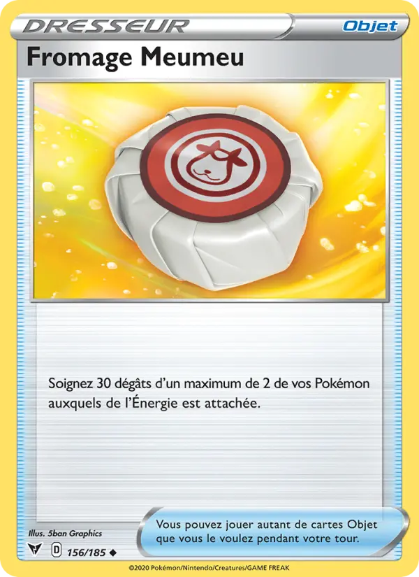 Fromage Meumeu — carte 156 de l’extension Voltage Éclatant