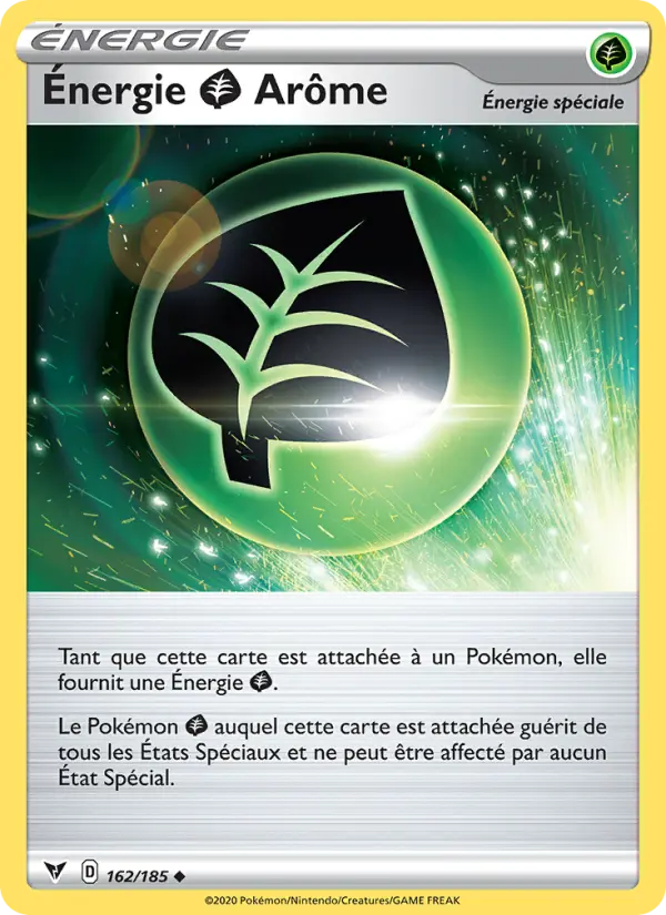 Énergie Grass Arôme — carte 162 de l’extension Voltage Éclatant