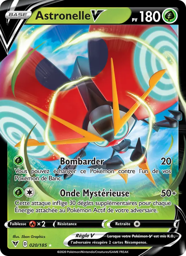 Astronelle V — carte 20 de l’extension Voltage Éclatant